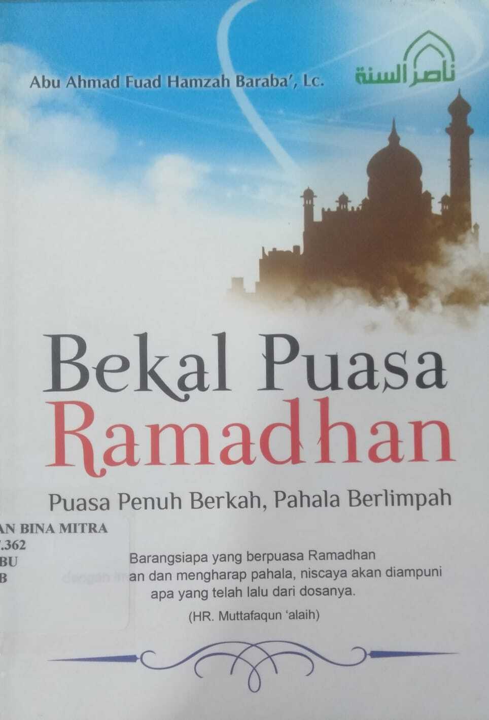 Bekal Puasa Ramadhan