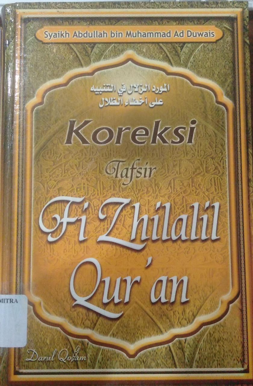 Koreksi Tafsir Fi Zhilahil Qur'an