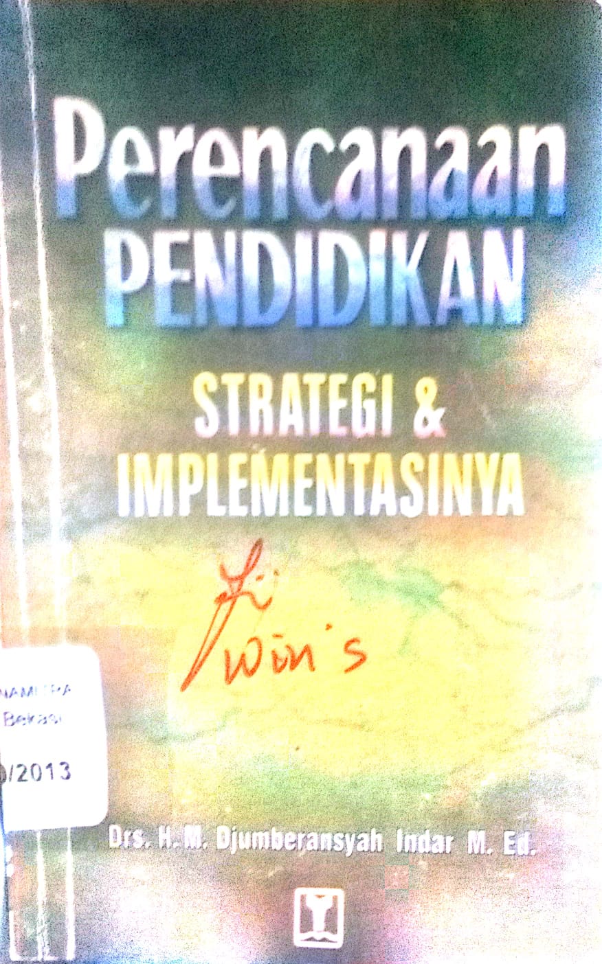 Perencanaan pendidikan strategi dan implementasinya